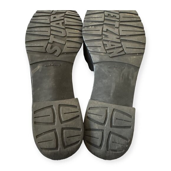 Stuart Weitzman‎ Over the Knee Black Suede/Stretch 50/50 Boots, Size 6M - Picture 10 of 15